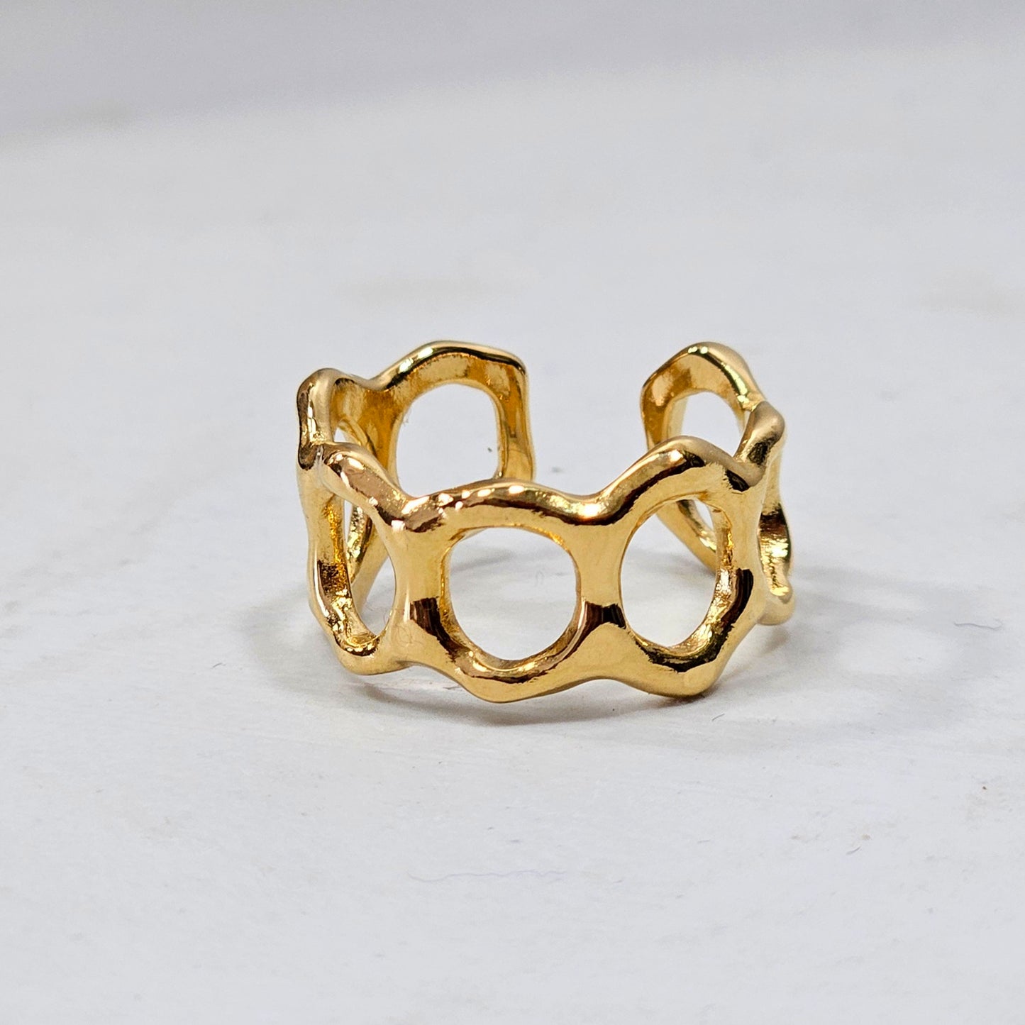 Honeycomb Bubble Ring