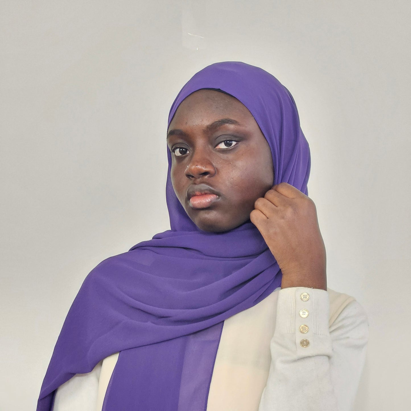 Chiffon - Dark Purple Haven