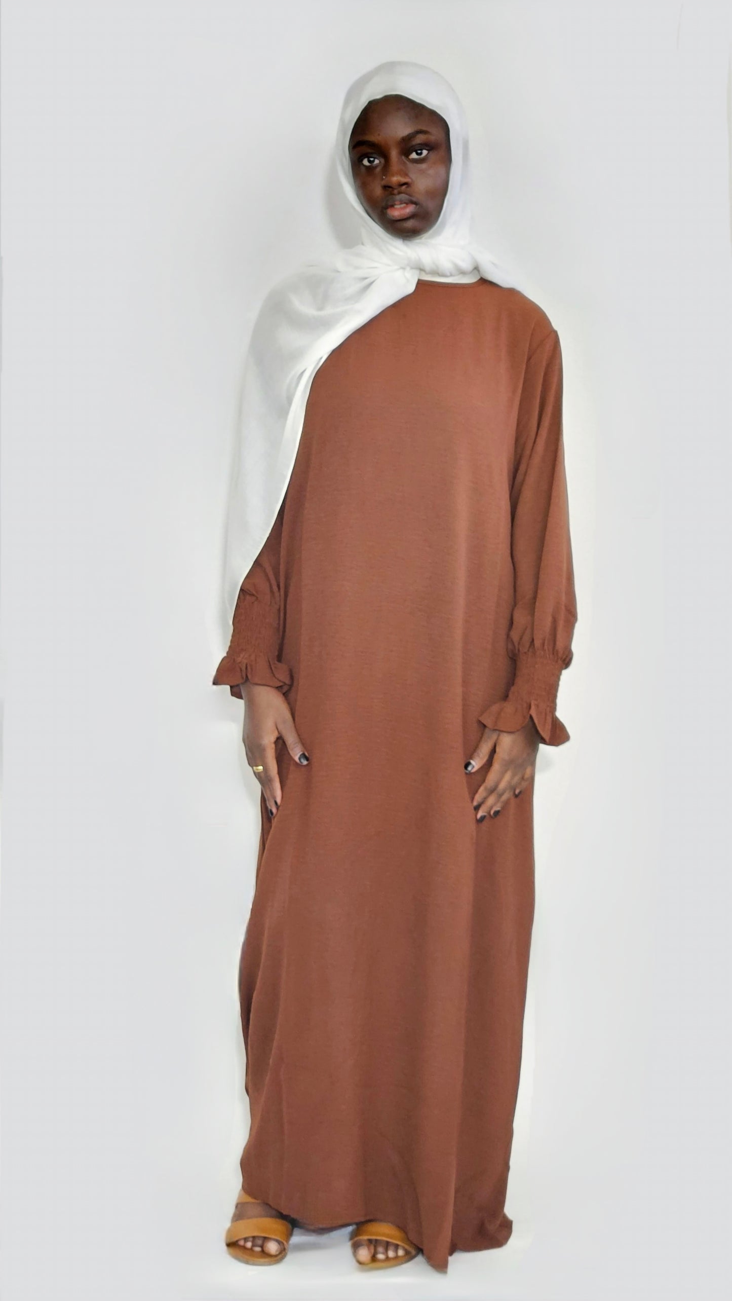 Everyday Abaya - Cocoa Brown