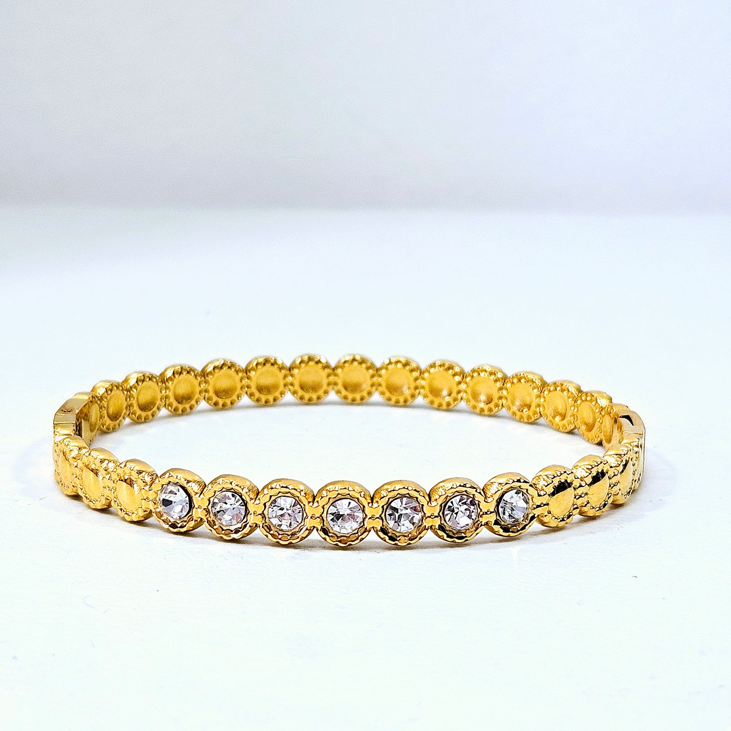 Eastern Circled Gem Cuff