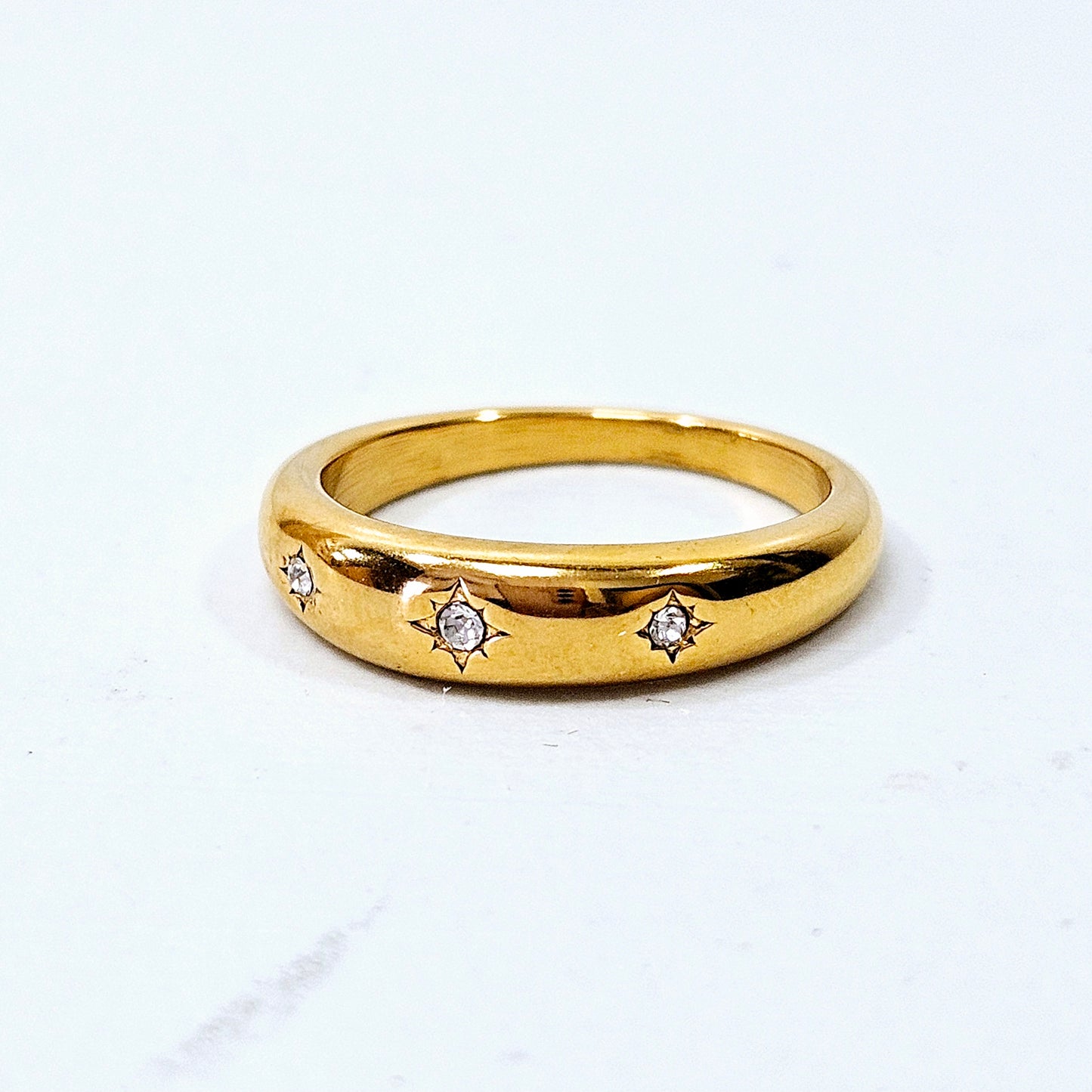 Three Starred Ring