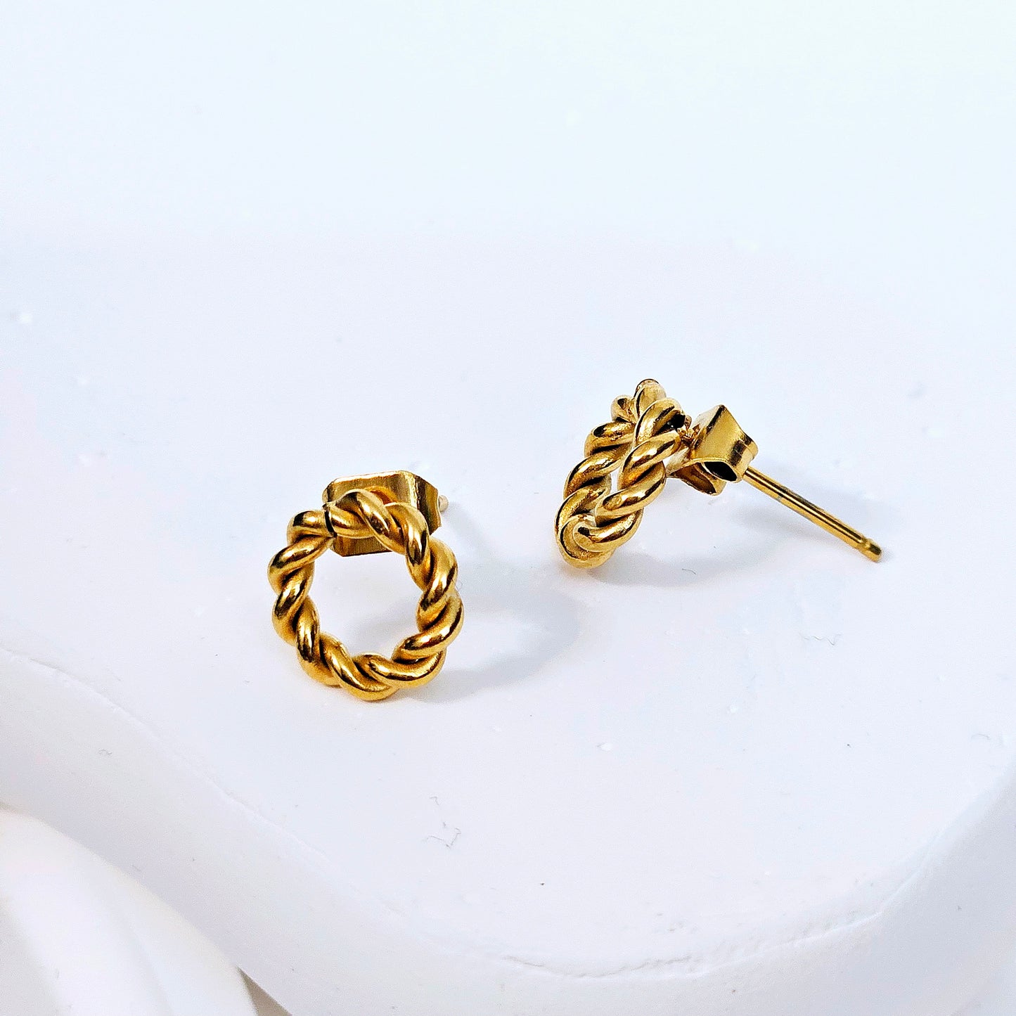 Twist Stud Earrings