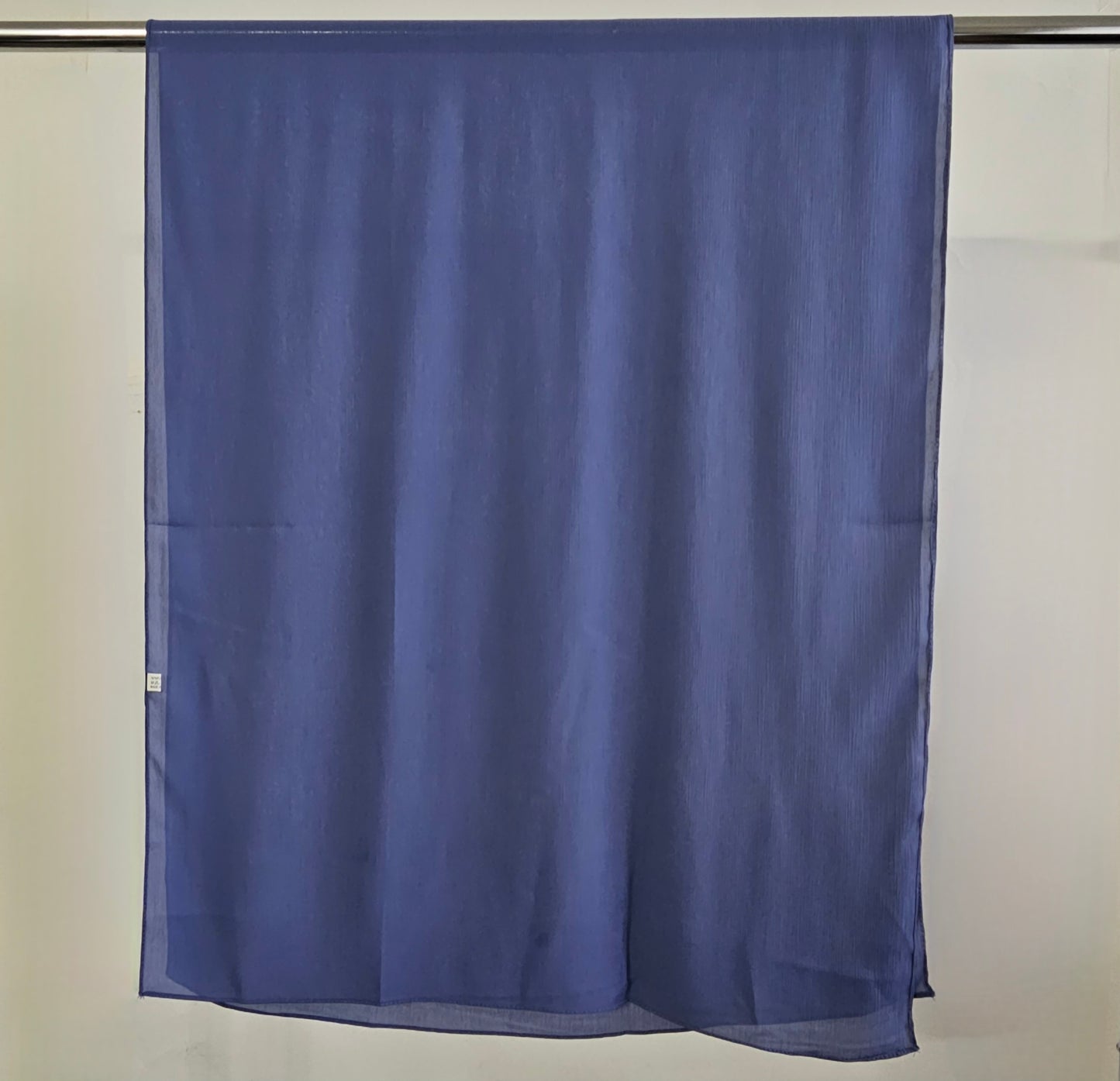 Luxury Crepe Chiffon - Steel Blue