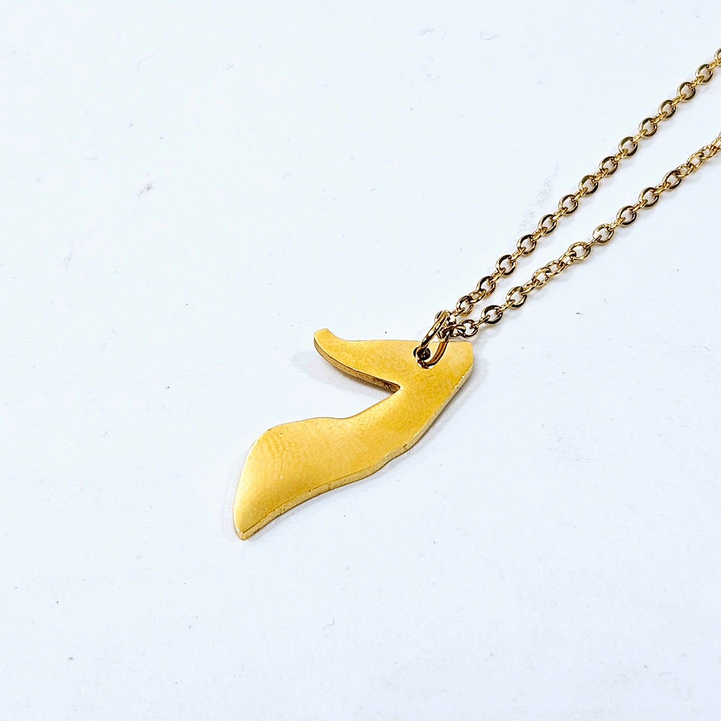 Somalia Map Necklace