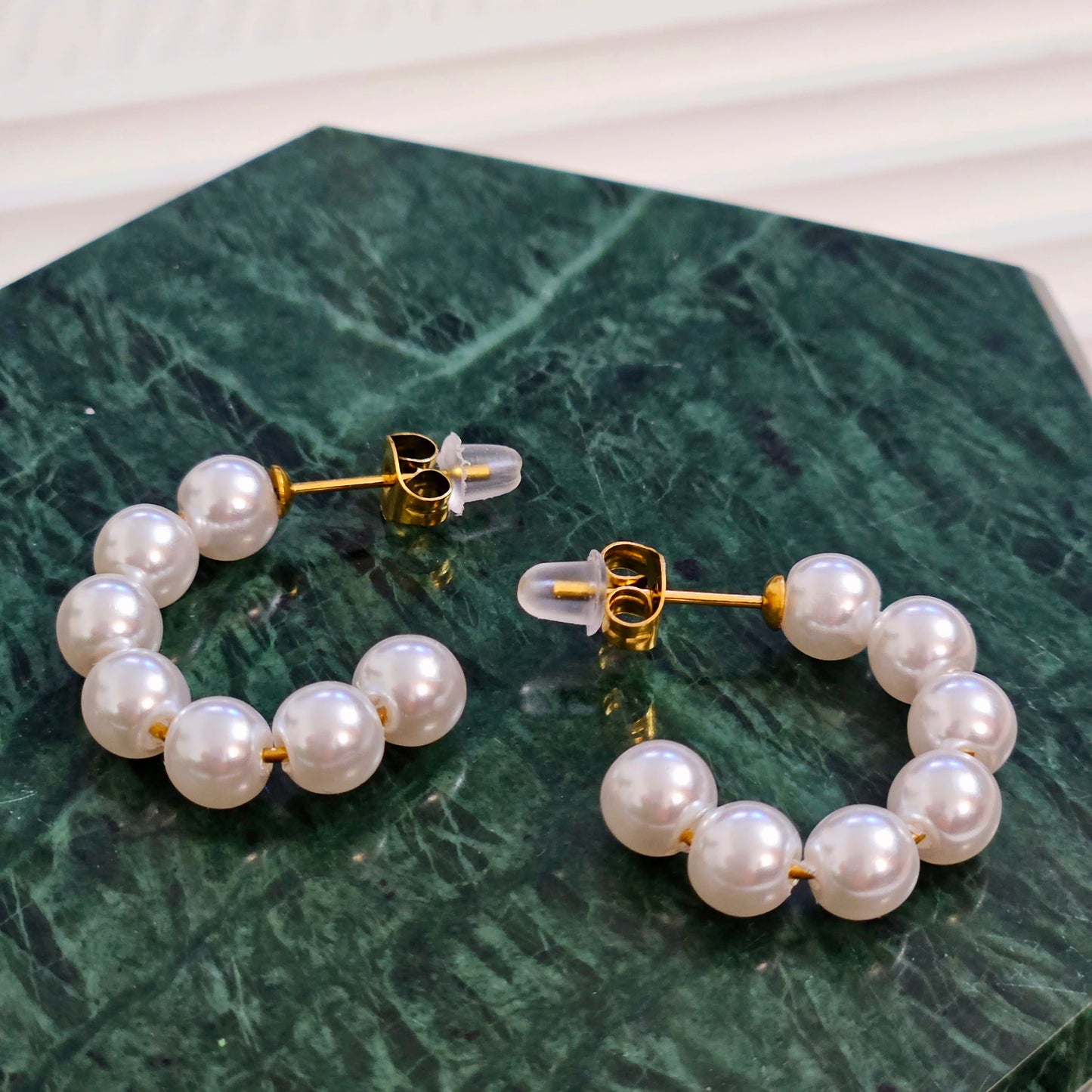 Crystal Pearl Earrings