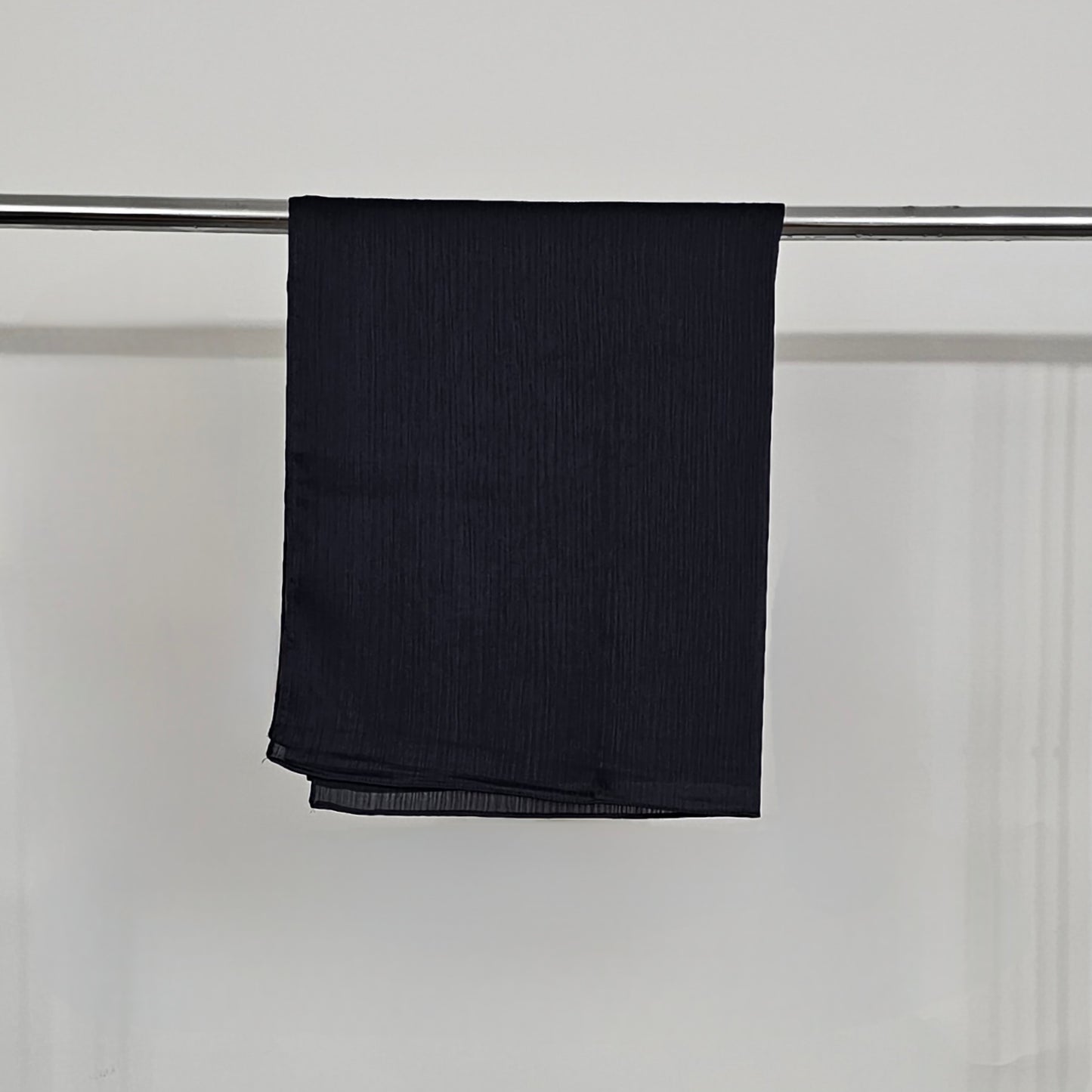 Matte Crepe Satin - Dark Navy