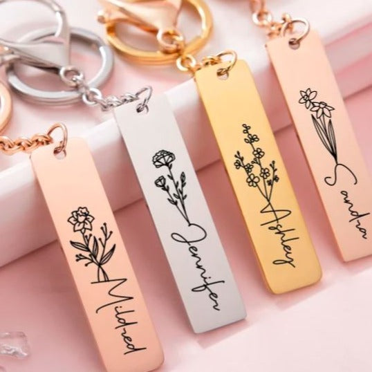 Custom Plate Keychain