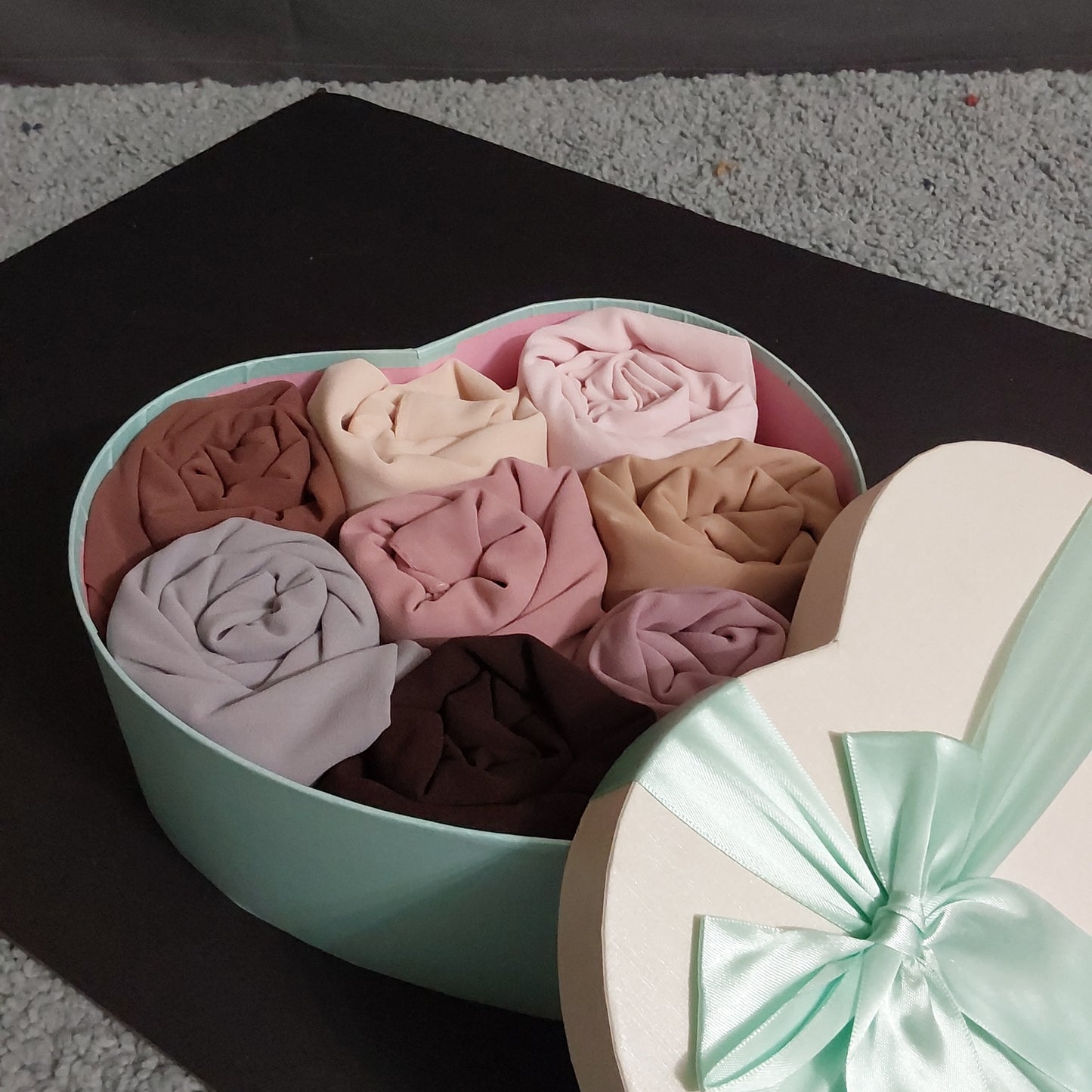 Luxury Heart Hijab Box | NEW!