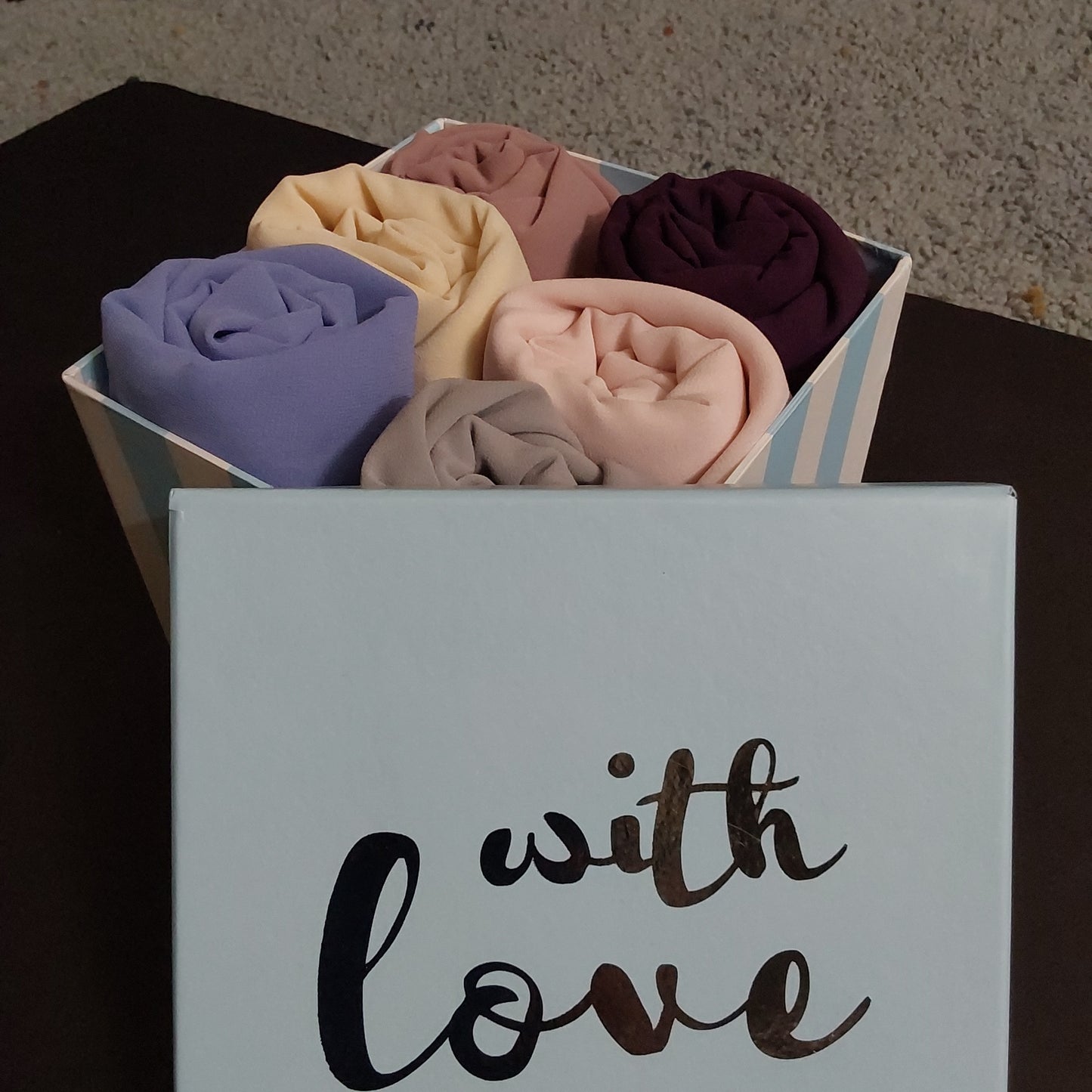 Hijab Box of 6 - Square Upward | NEW!
