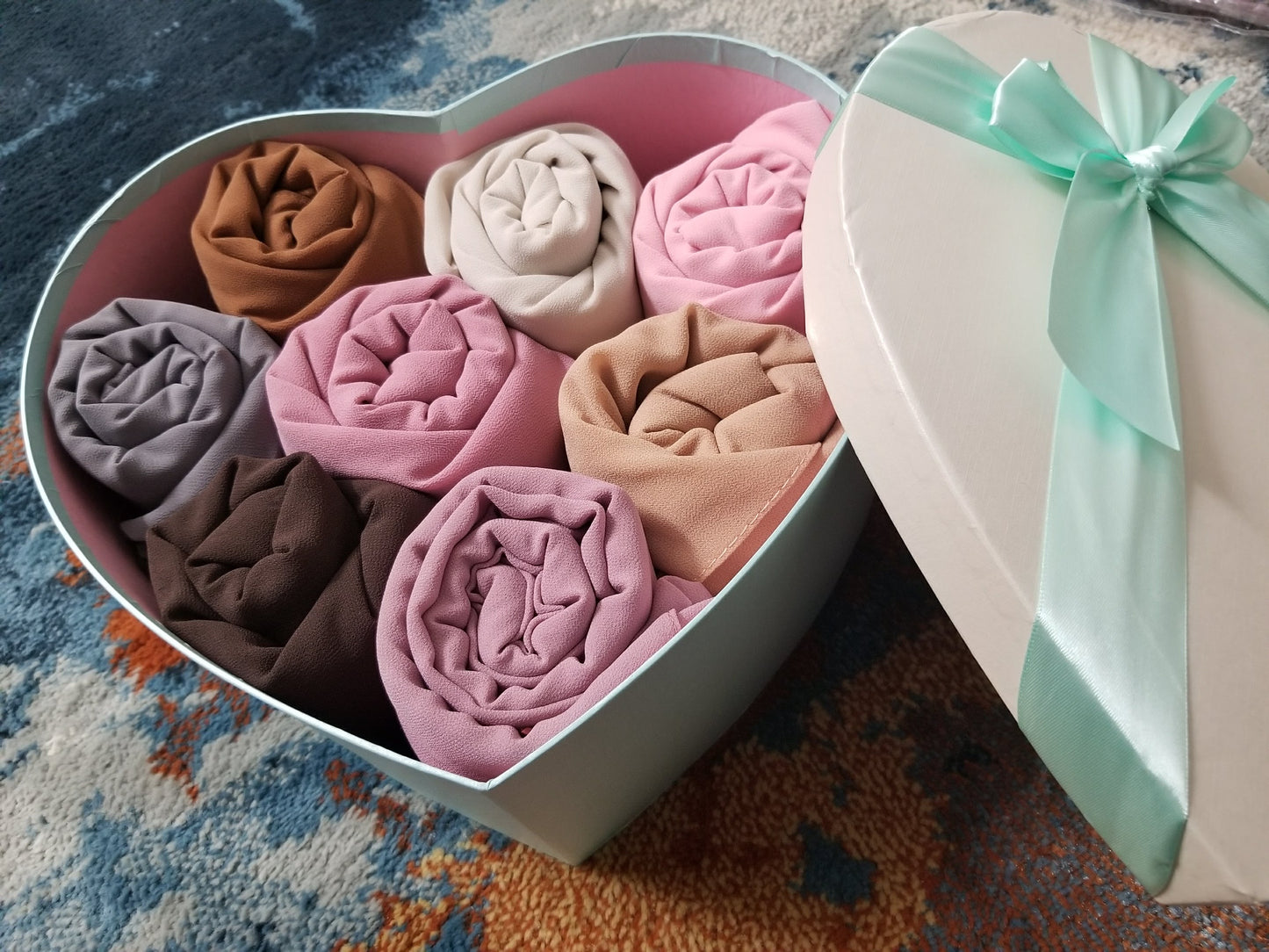 Luxury Heart Hijab Box | NEW!