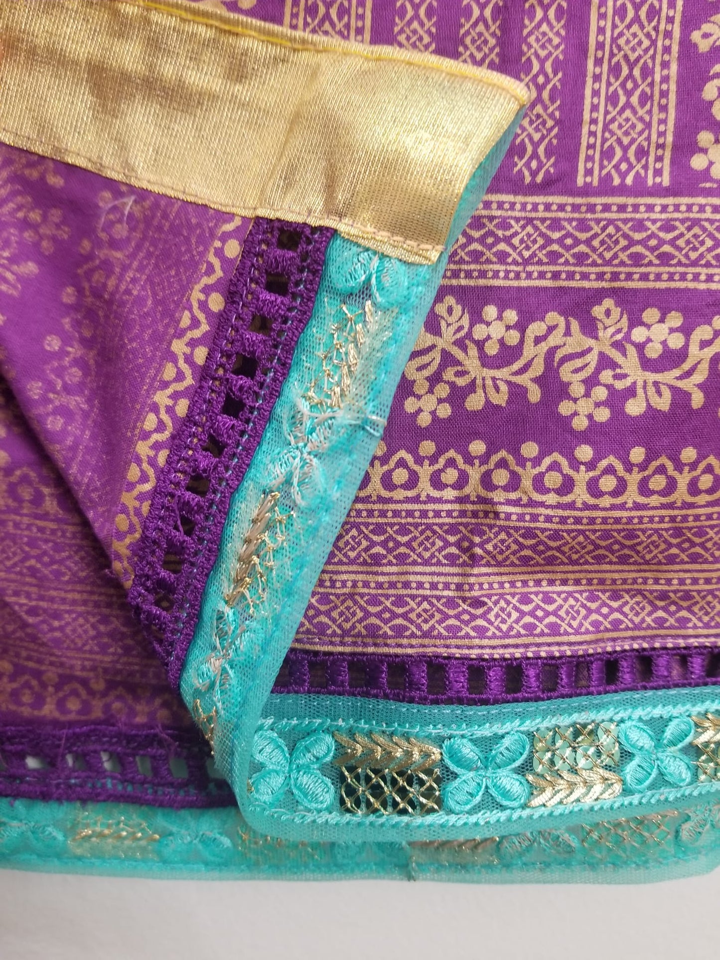 Kameez Shalwar 3pc - Royal Purple