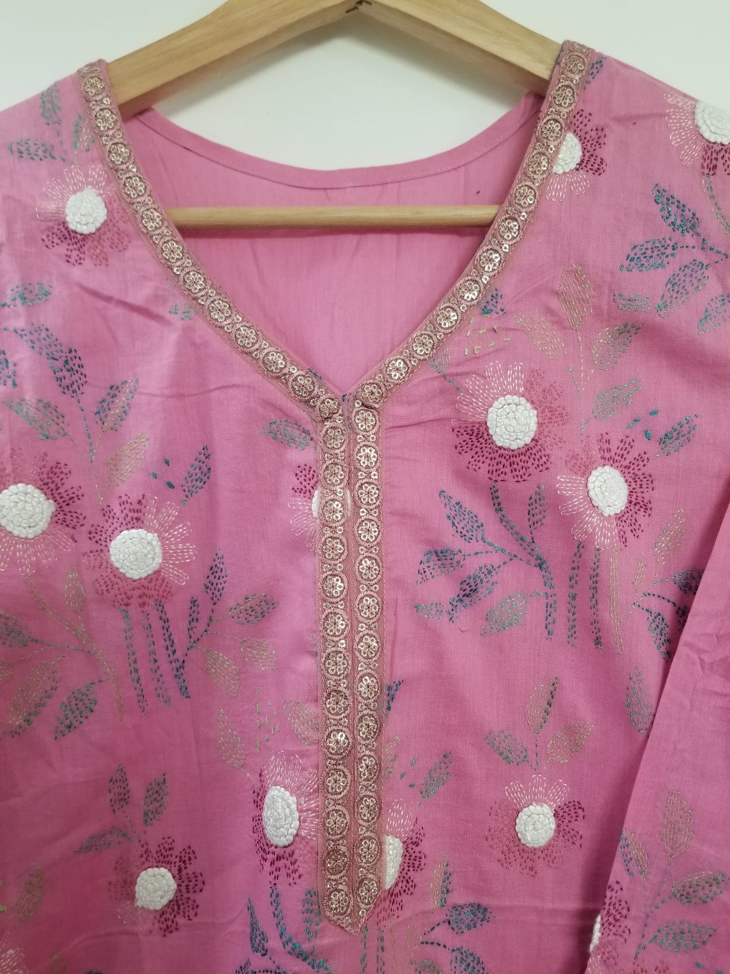 Kameez Shalwar 3pc - May Flowers | Hand Embroidered