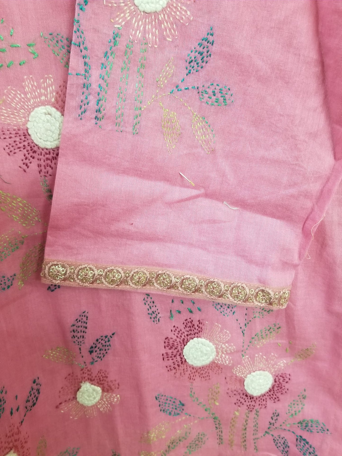Kameez Shalwar 3pc - May Flowers | Hand Embroidered
