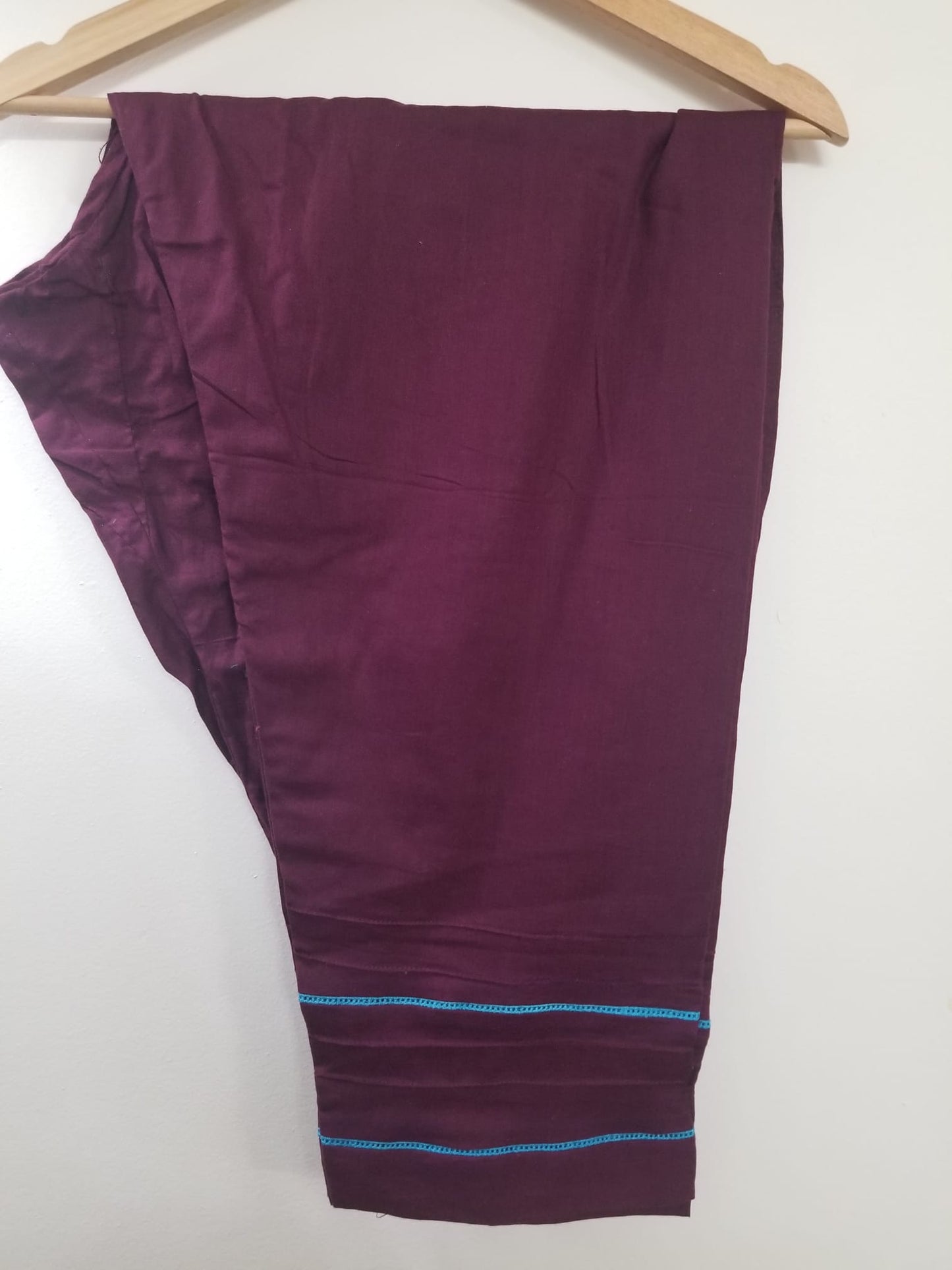 Kameez Shalwar 3pc - Dainty Plum