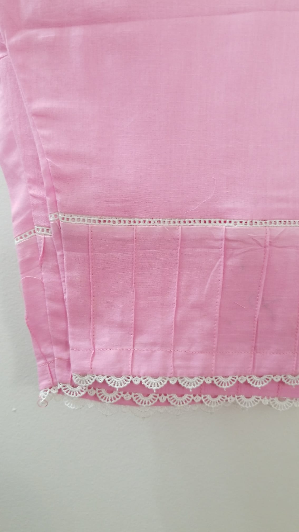 Kameez Shalwar (3 pc) - Baby Pink | Hand Embroidered