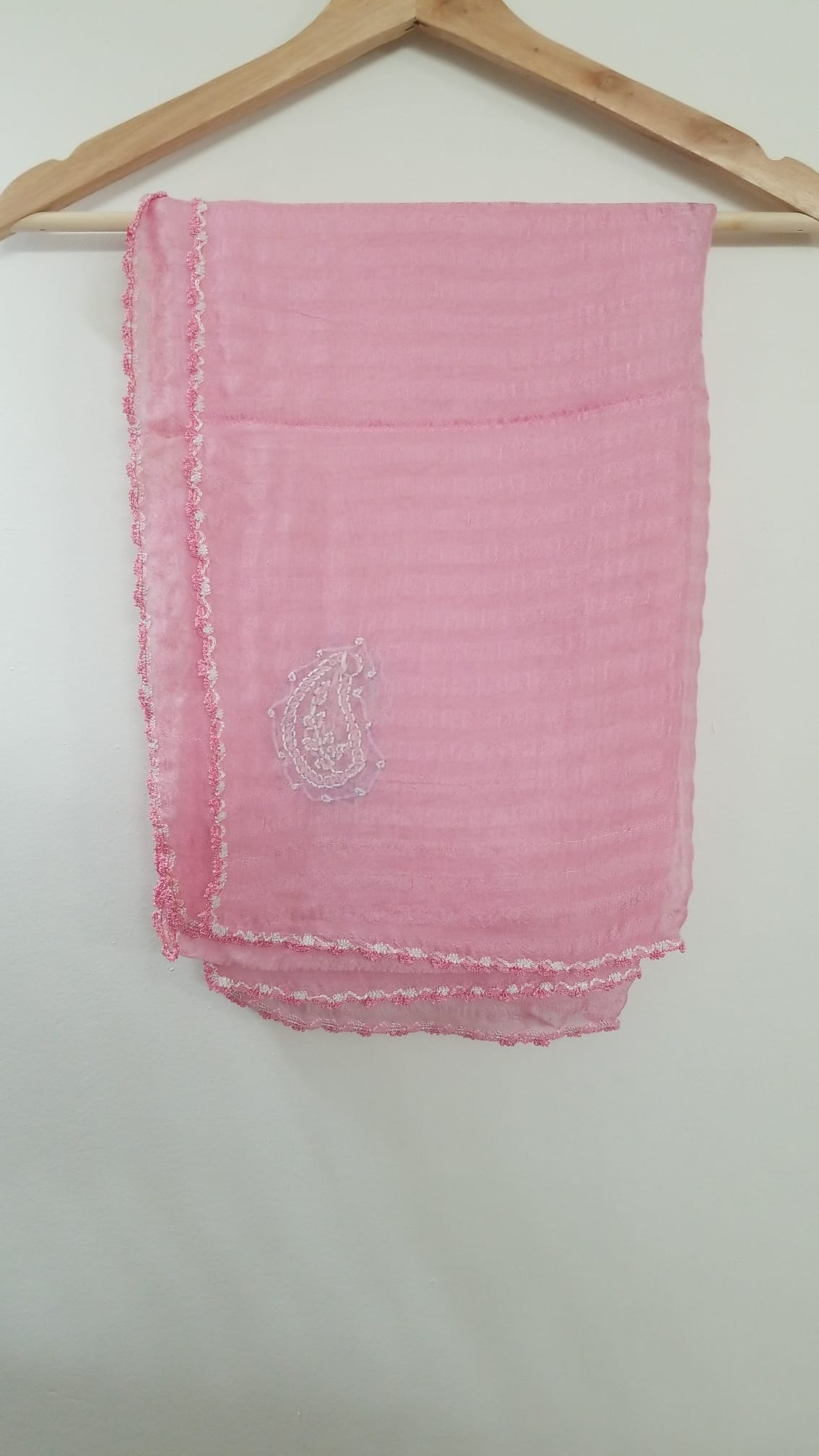 Kameez Shalwar (3 pc) - Baby Pink | Hand Embroidered