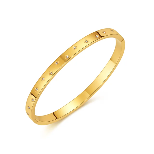 Dainty Star Gem Cuff