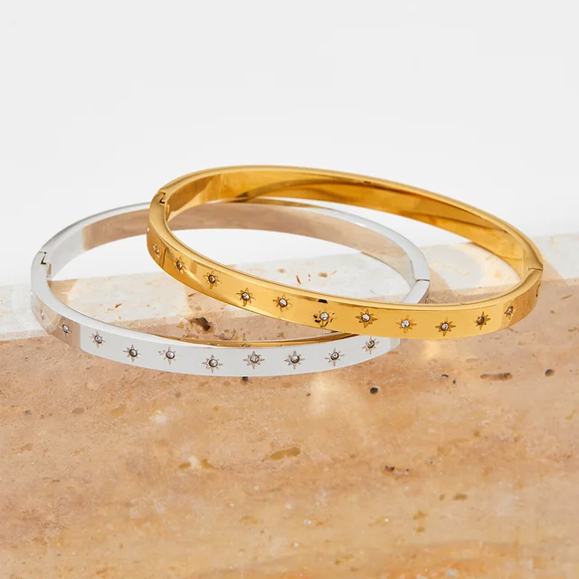 Mini Star Gem Cuff