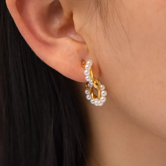 Twisted Pearl- Freshwater Pearl | Small