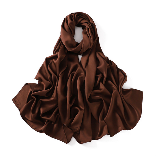 Satin Silk - Chocolate Brown