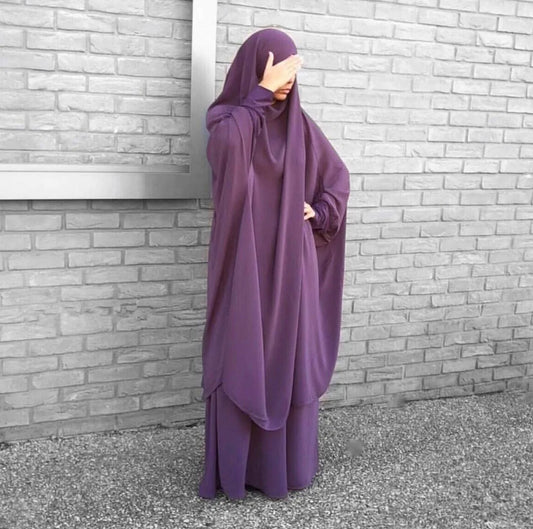 Khadija Jilbab - Purple
