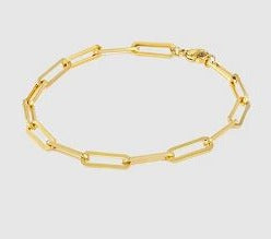 Interlacing Paper Clip Bracelet