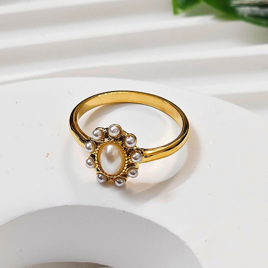 Blooming Flower Vintage Ring