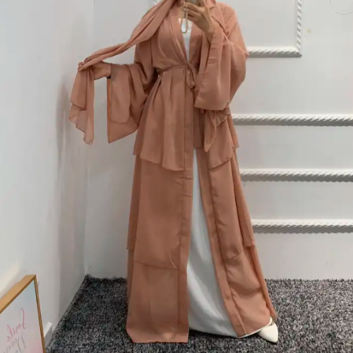 Aurora Dress - Khaki Biege Tan