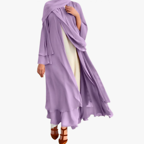 Flowa Dress - Voilet Purple