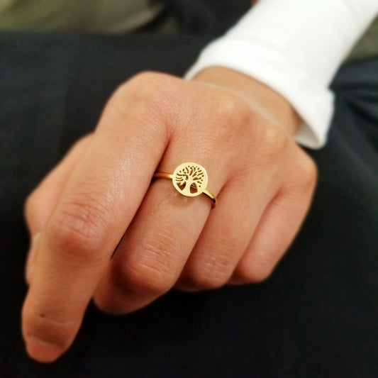 Olive Branch Ring