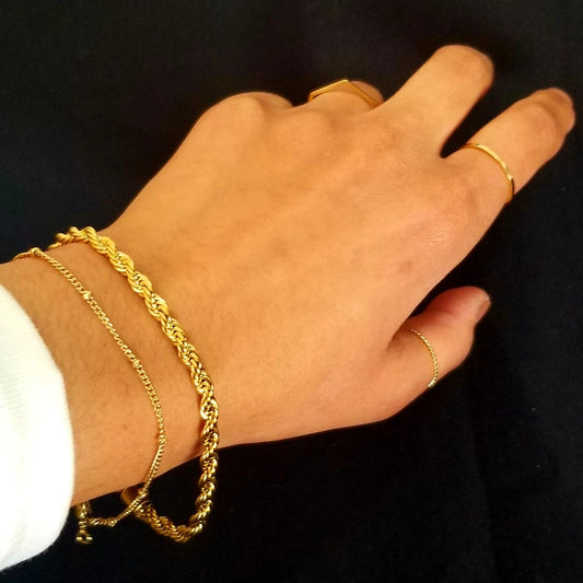 Luxury Rope Chain Bracelet