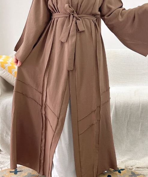 Ayesha- Soft Woven Abaya
