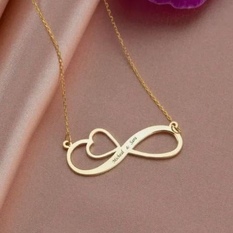 Custom Name Infinity Necklace