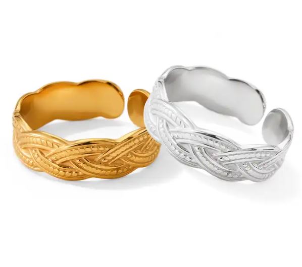 Braided Adjustable Ring