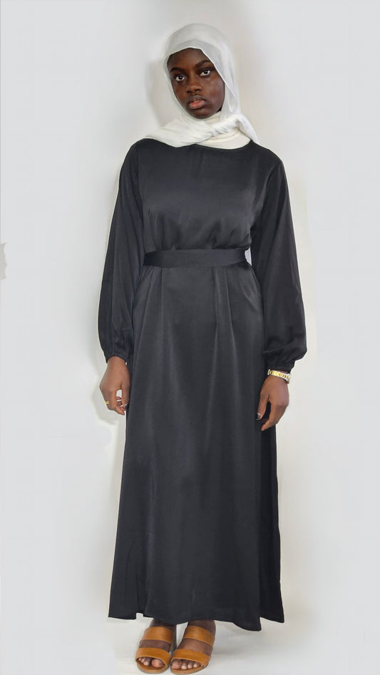 Soft Abaya - Charcoal Grey