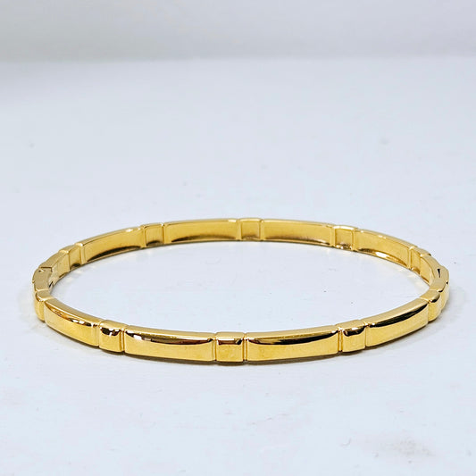 Bubble Sliced Snap Cuff