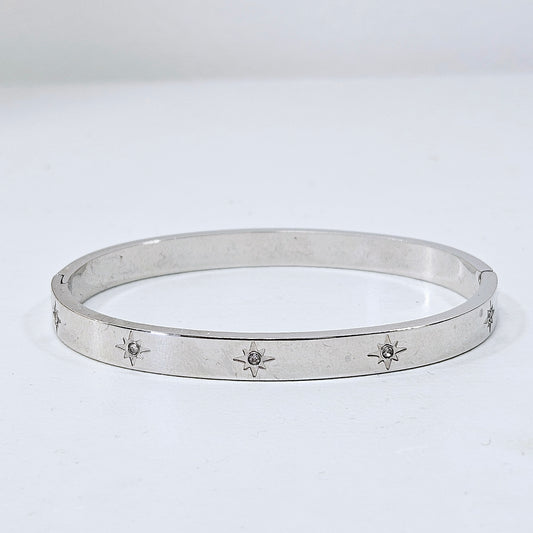 North Stars Cuff Silver
