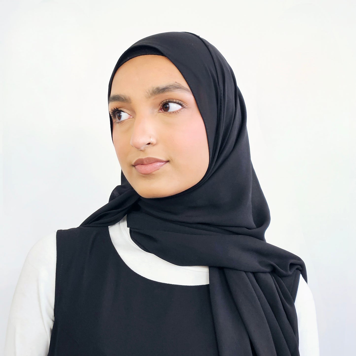 Chiffon Under Abaya - Black