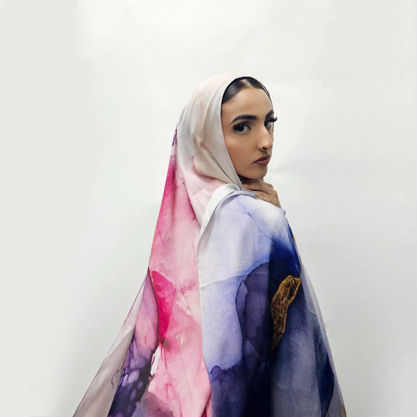 Prism Veil - Printed Modal
