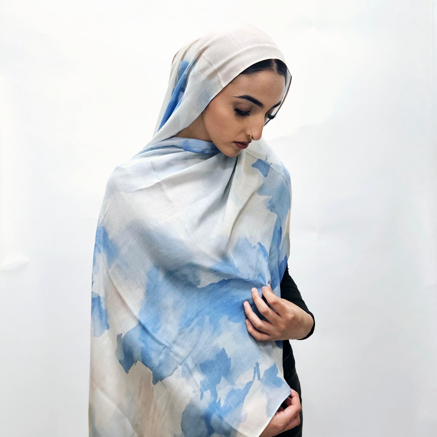Sky Veil - Printed Modal
