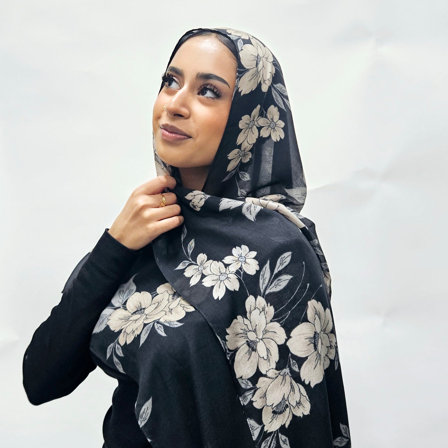 Moonlit Garden - Printed Modal