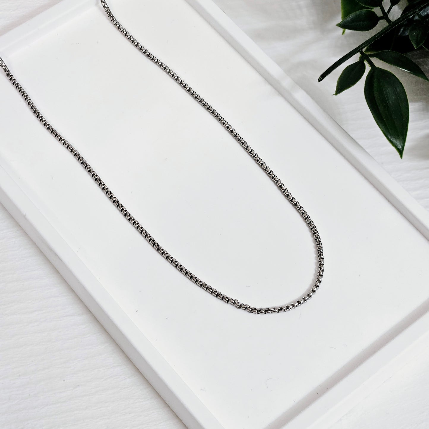 Box Chain - Silver