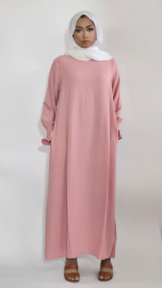 Everyday Abaya - Light Rose