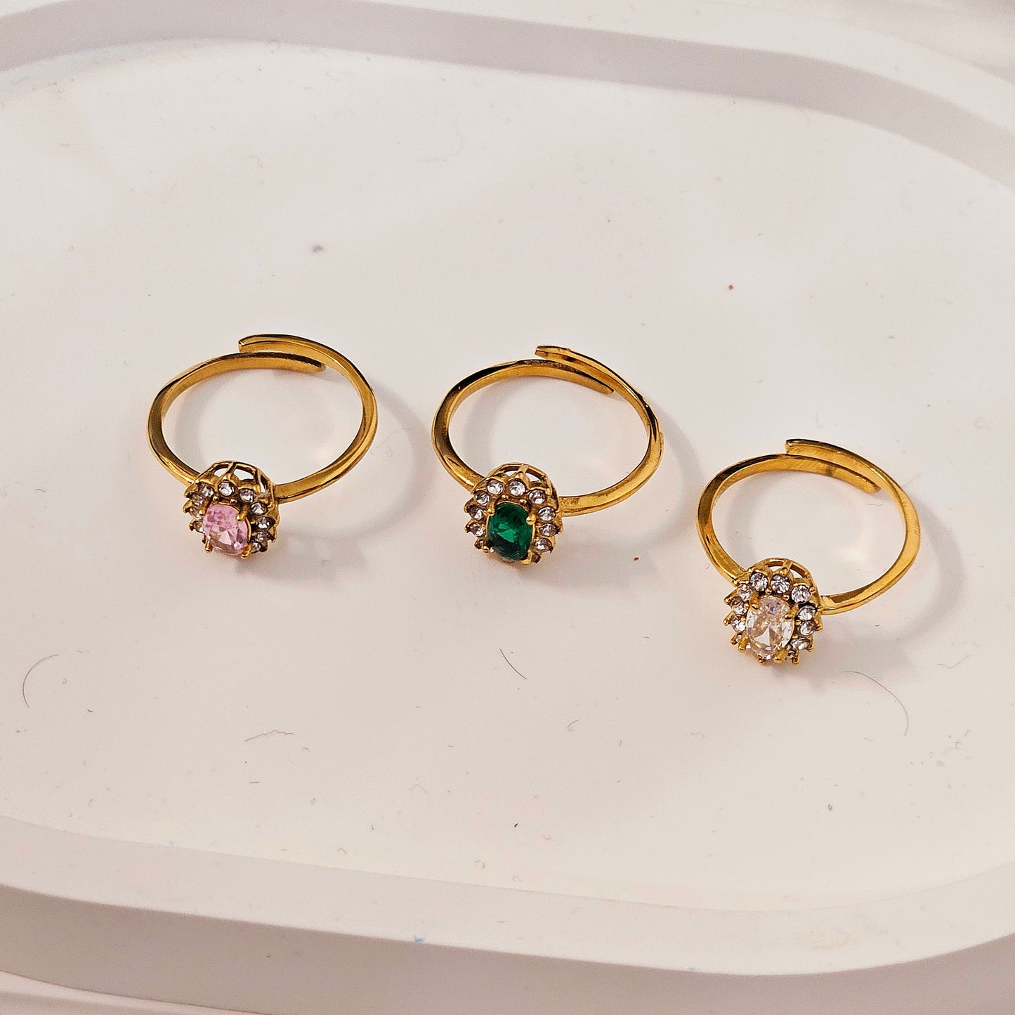 Crowned Sunflower Ring