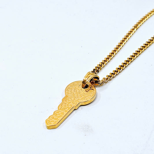 Key to Patience Necklace "Beautiful Patience"