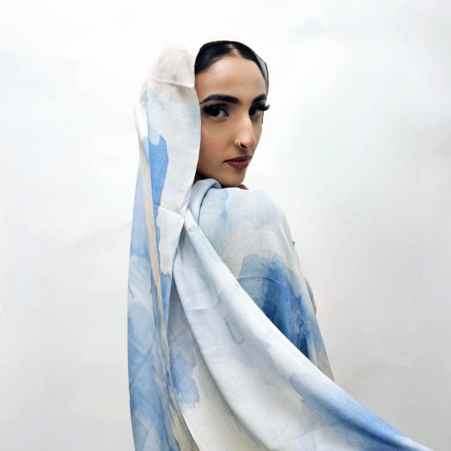 Sky Veil - Printed Modal