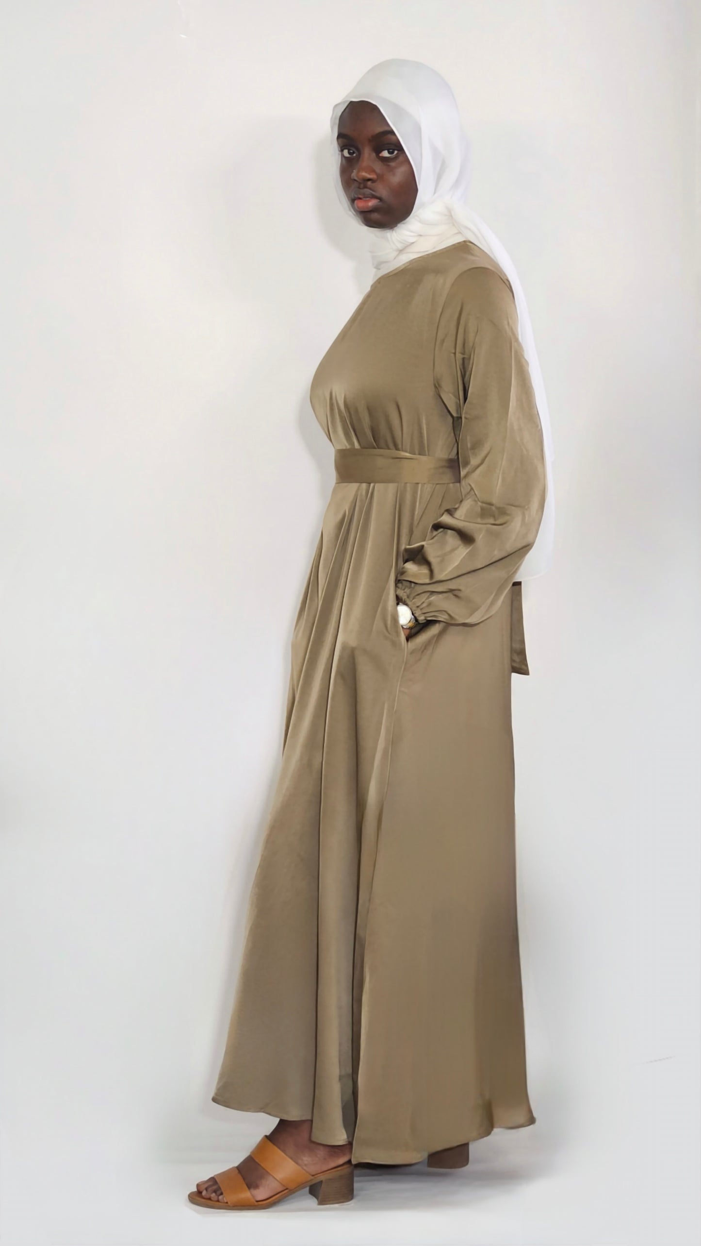 Soft Abaya - Dusty Hazelnut