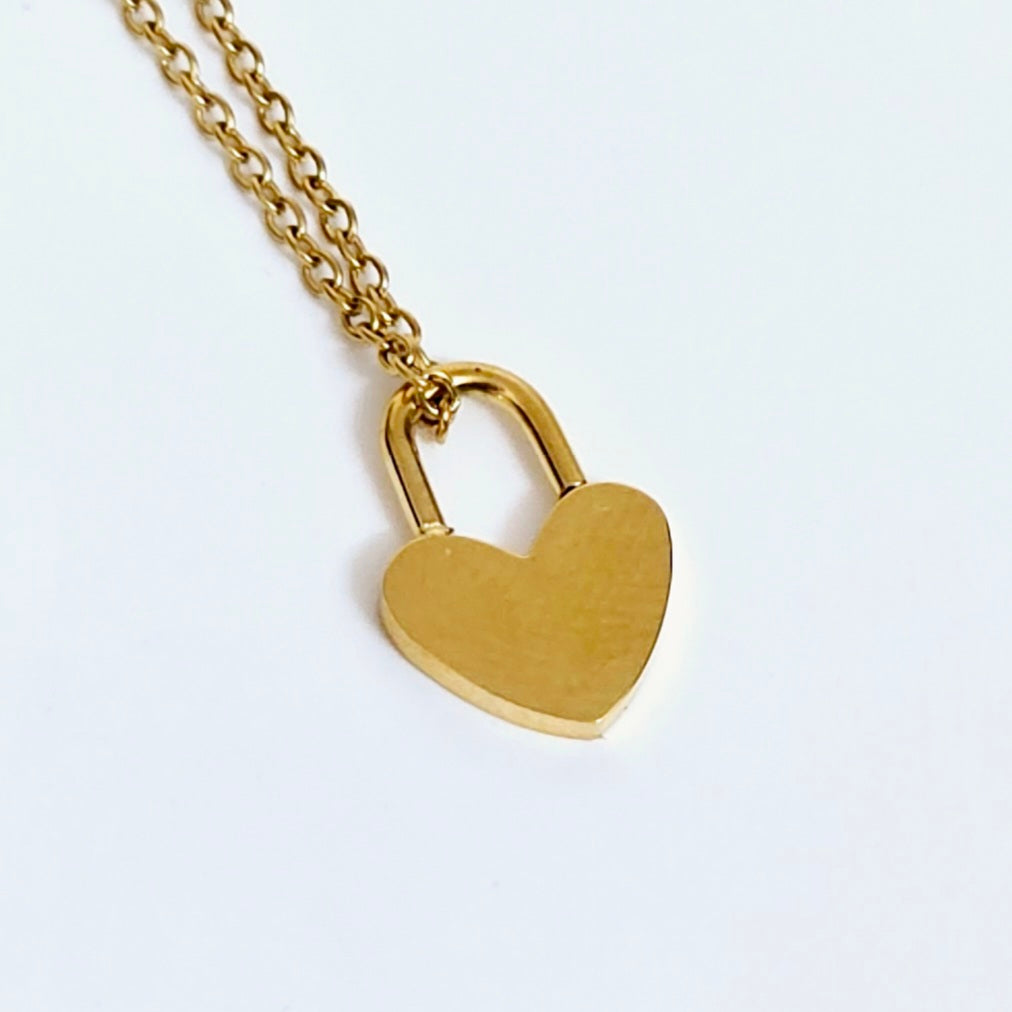 Heart Lock Necklace