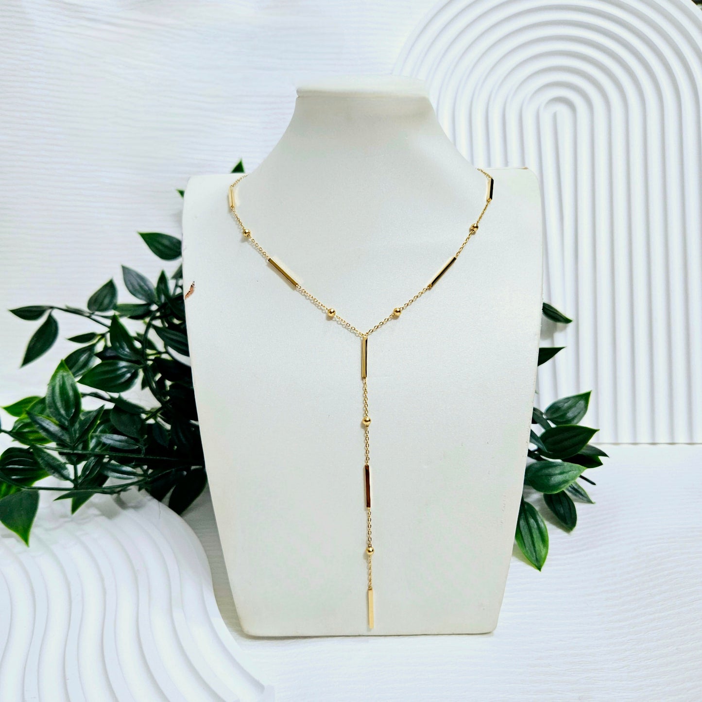 Dainty Y Necklace