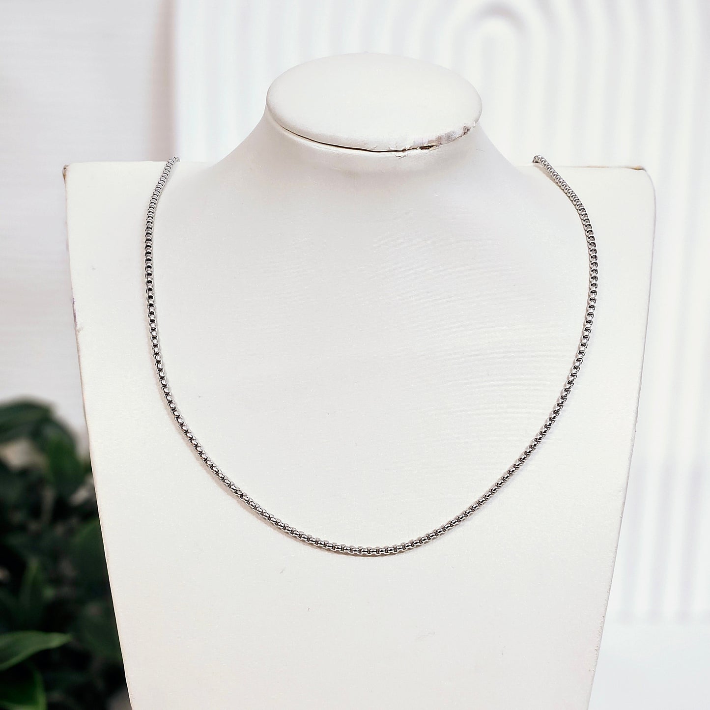 Box Chain - Silver